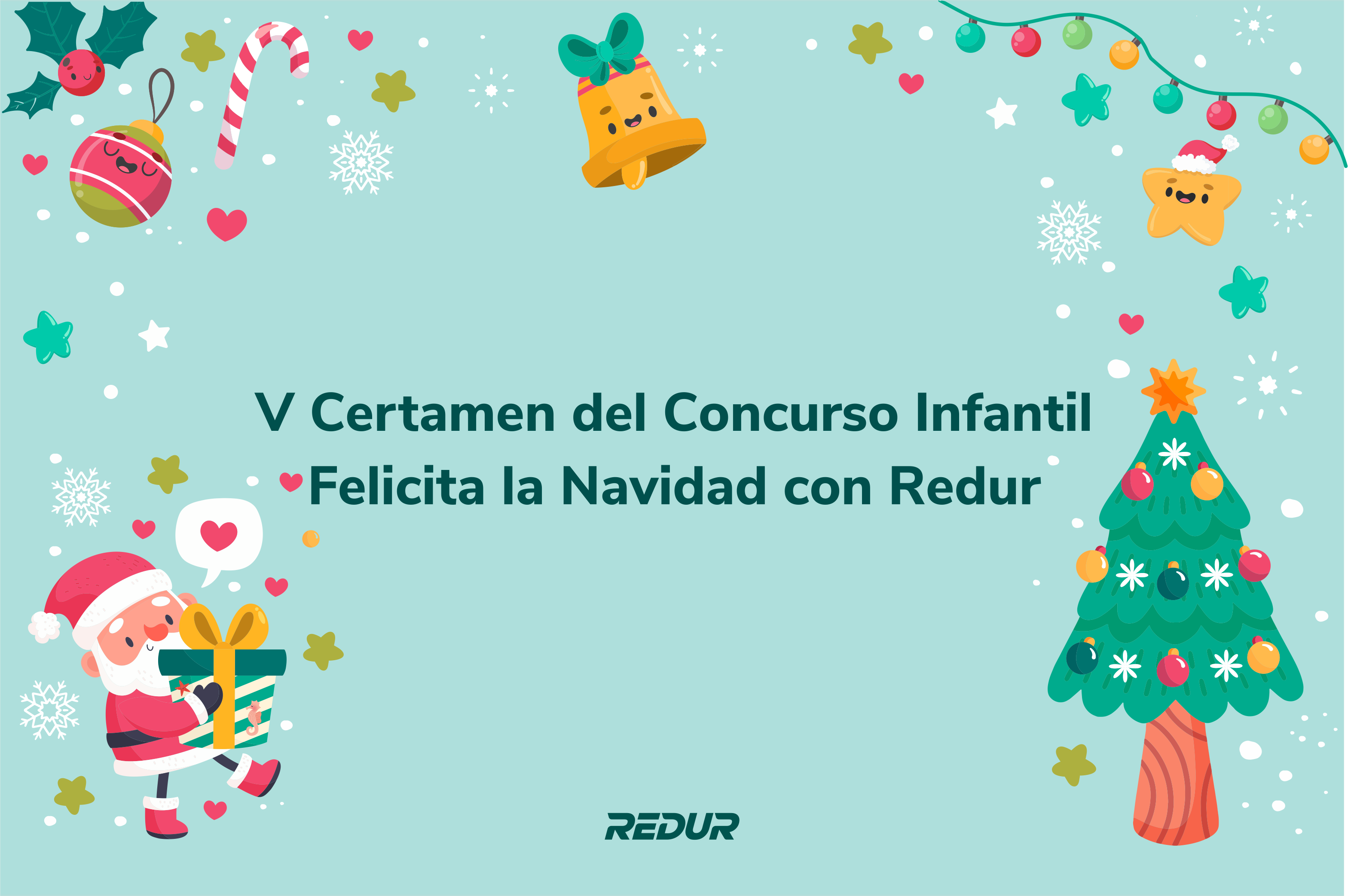 V Certamen del Concurso Infantil ‘Felicita la Navidad con Redur’