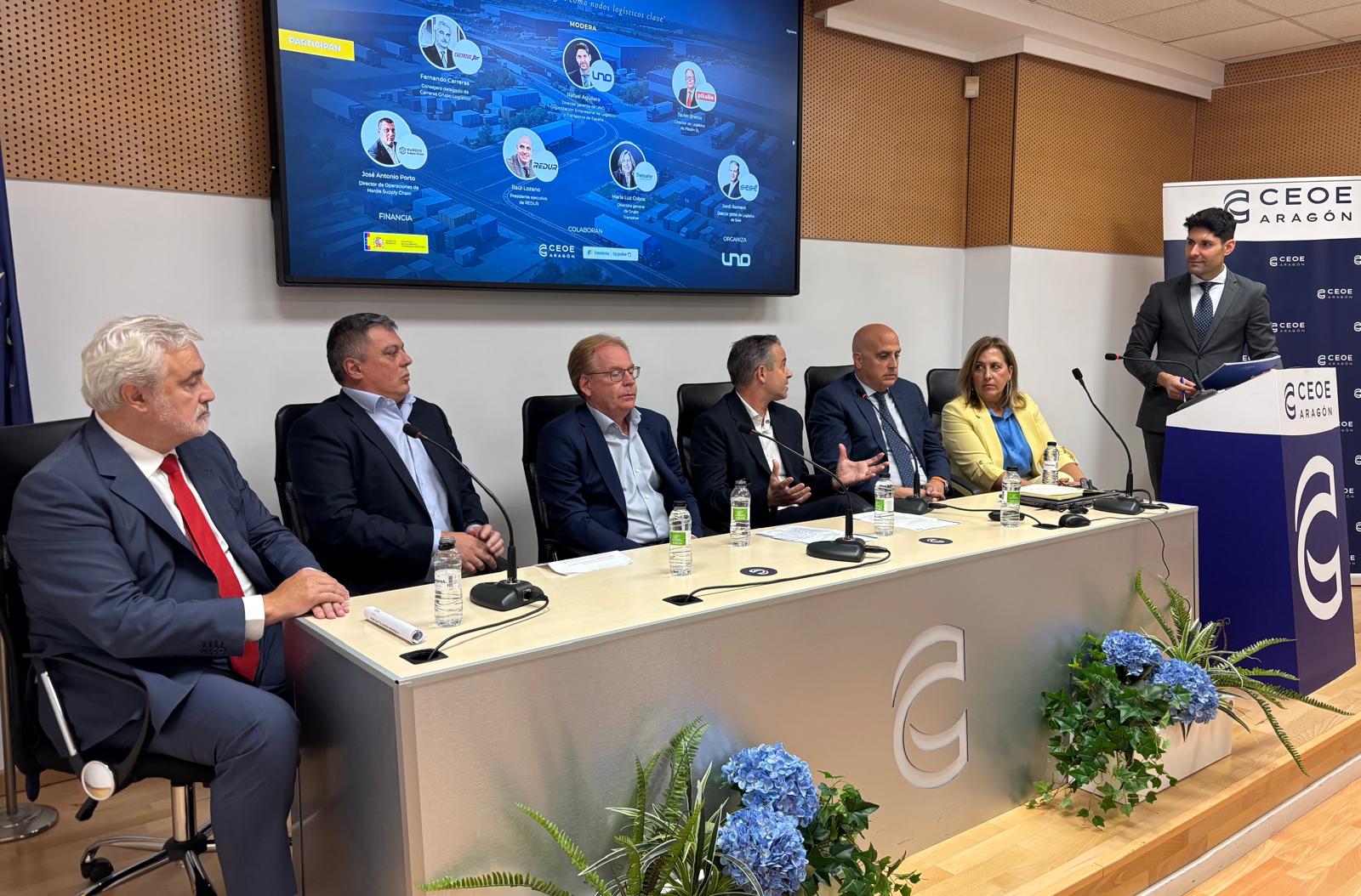 REDUR destaca el papel estratégico de Zaragoza y Aragón en el futuro de la logística