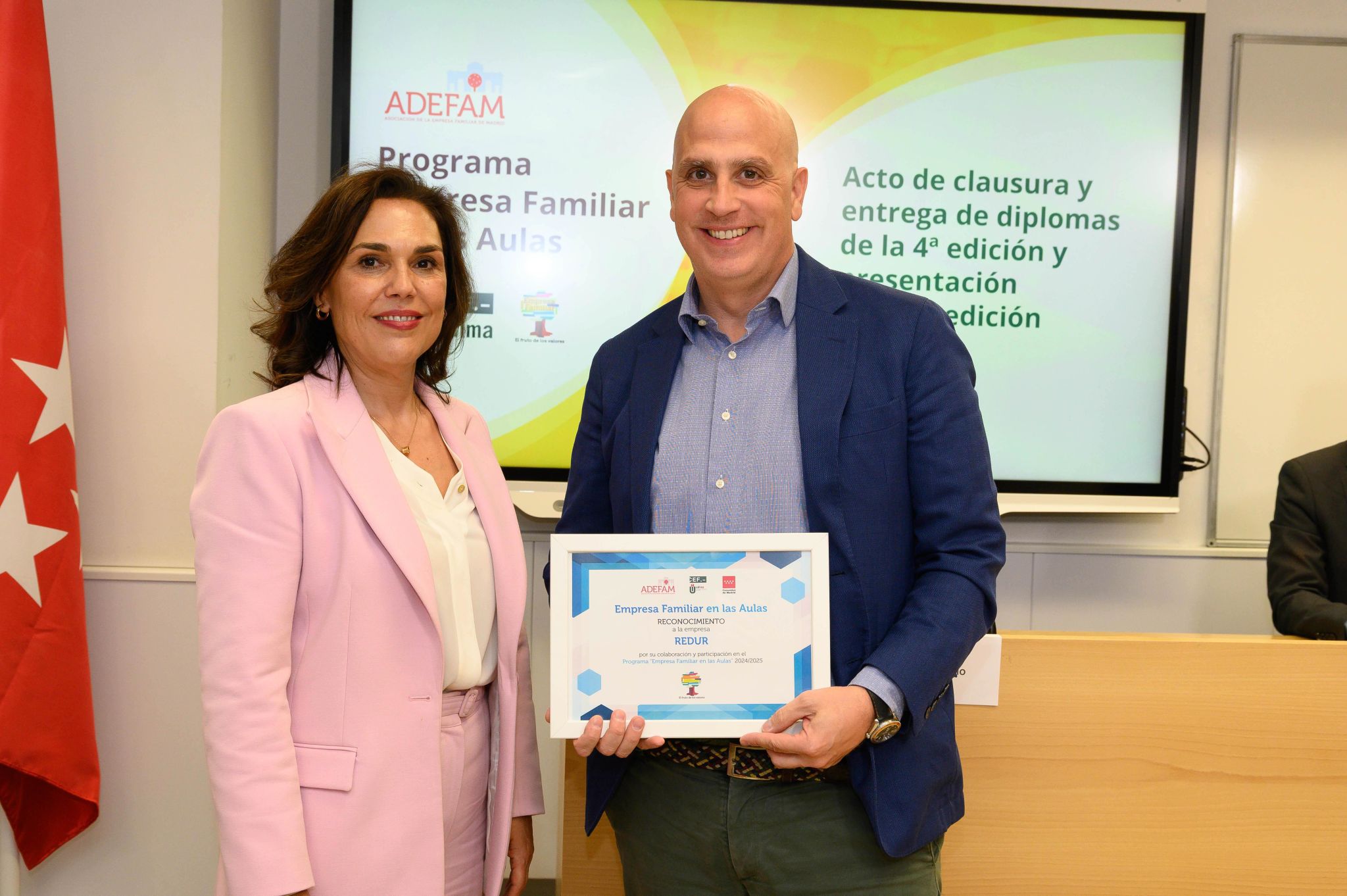  Redur participa en el programa “Empresa Familiar en las Aulas”, impulsado por ADEFAM